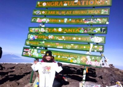 2014 Lilly Clough Climbing Kilimanjaro
